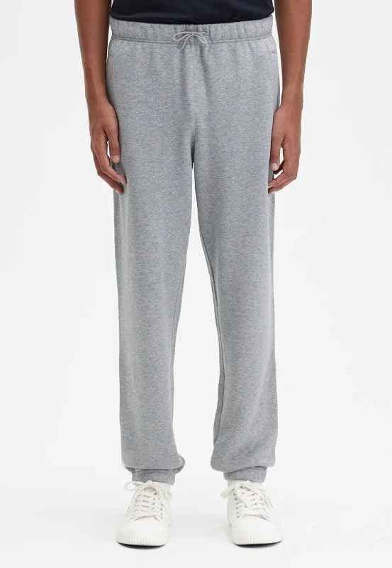 sports pant with plush feel -Fred Perry - Loopback Steel Marl - Sweat Pants