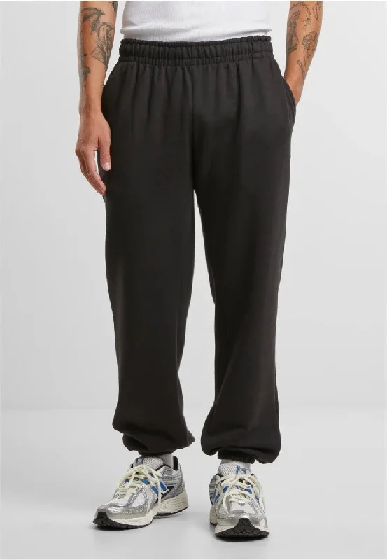 sports pant for sports fans -Urban Classics - Basic Essential Black - Sweat Pants