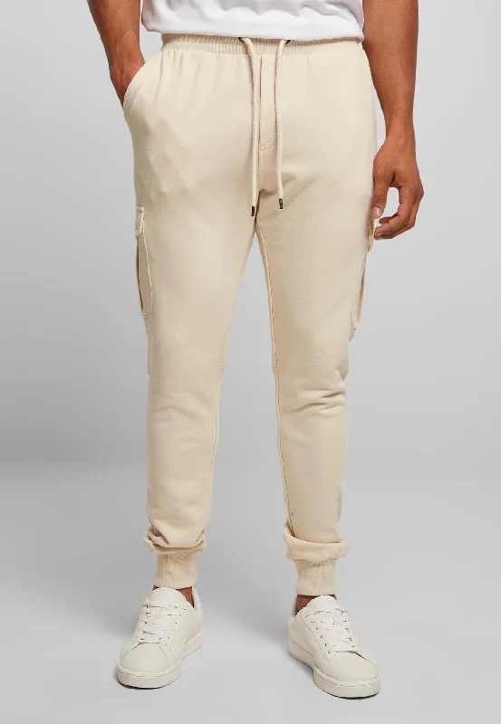 sports pant with tight design -Urban Classics - Fitted Cargo Softseagrass - Sweat Pants