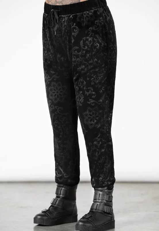 sports pant with quick dry fit -Killstar - Night Black - Sweat Pants