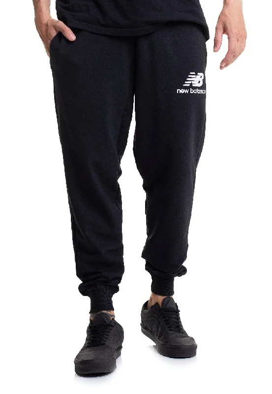 sports pant with stylish design -New Balance - MP03558 Black - Sweat Pants