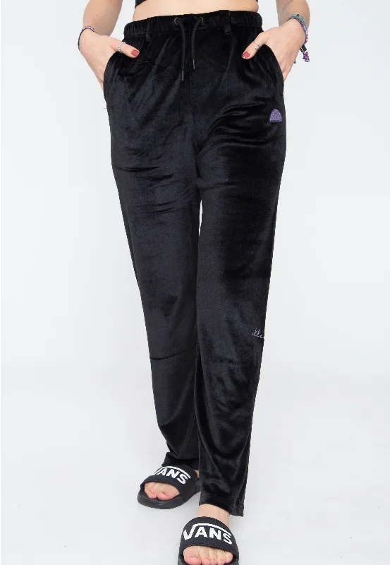 sports pant with camo look -Ellesse - Diza Track Washed Black - Sweat Pants