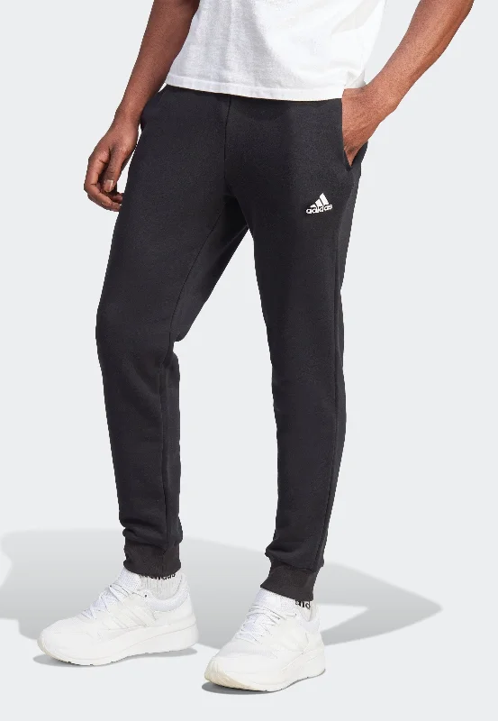 sports pant with tight fit -Adidas - M SL FL TC Black - Sweat Pants