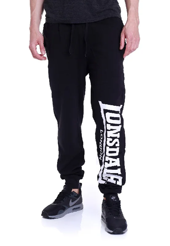 sports pant with thermal fabric -Lonsdale - Logo Large - Sweat Pants