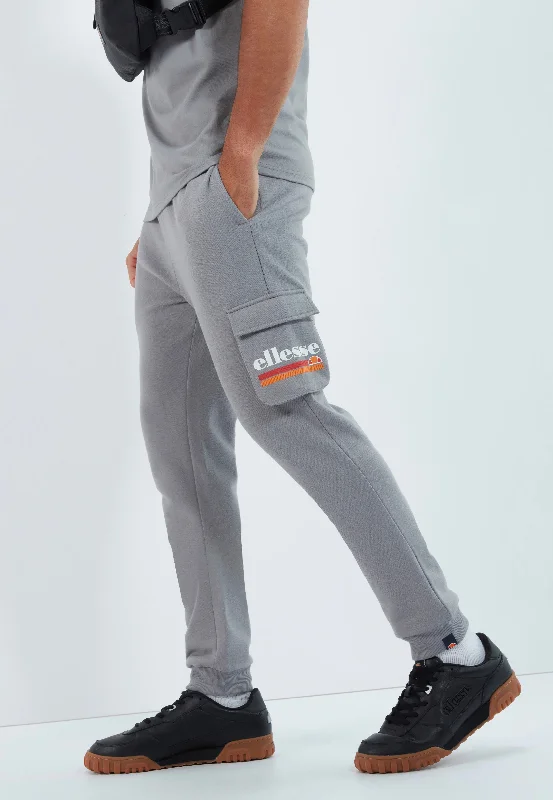 sports pant for casual fans -Ellesse - Labico Grey - Sweat Pants