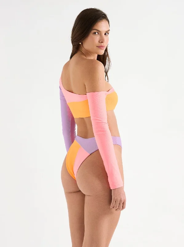 swimwear cozy feel -evan bottom pink sand