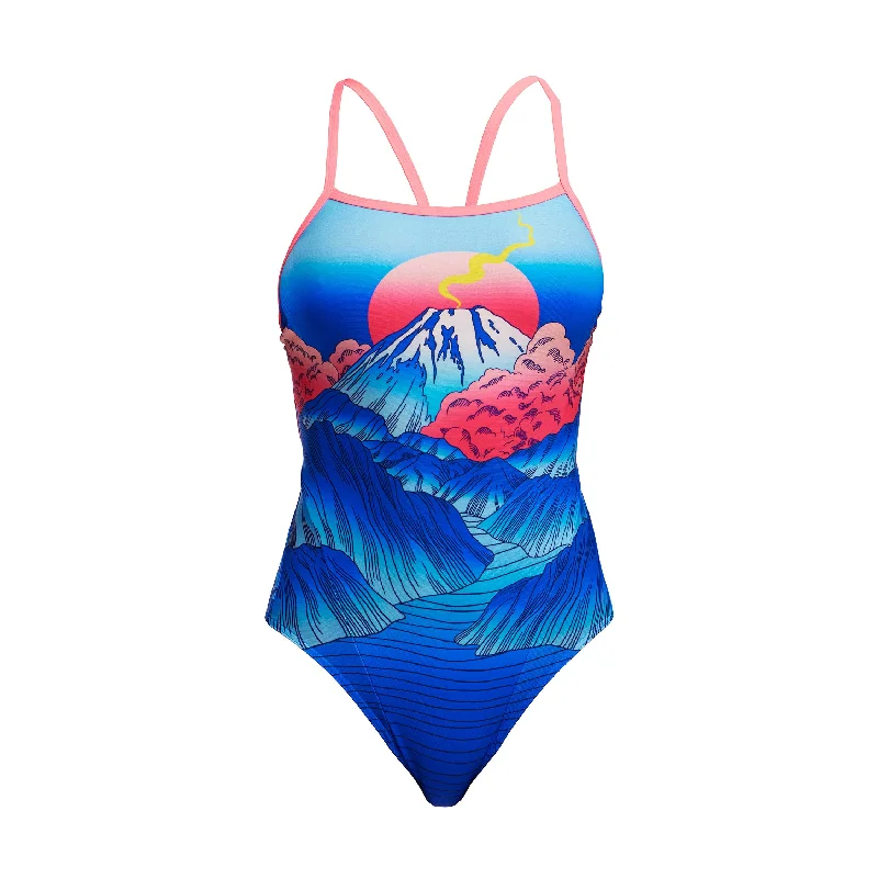 swimwear high flexibility -Smokin Hot | Ladies Single Strap One Piece