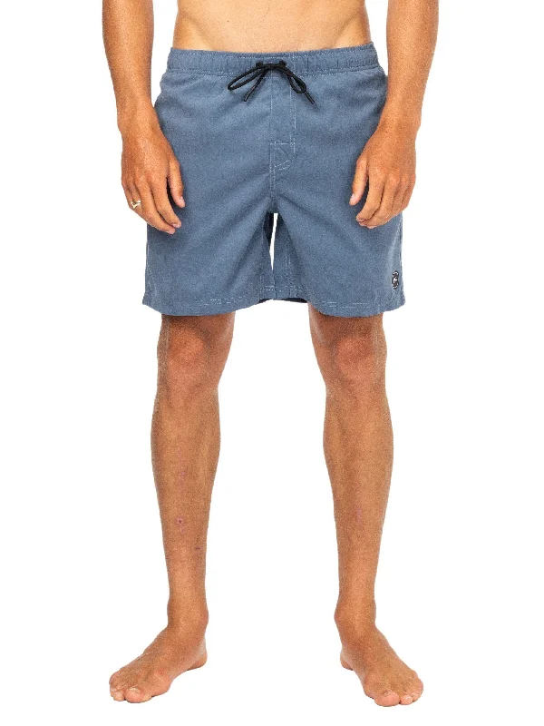 Grey Sports Short for Versatility -Rusty Dynamic Elastic Youth Boardshorts