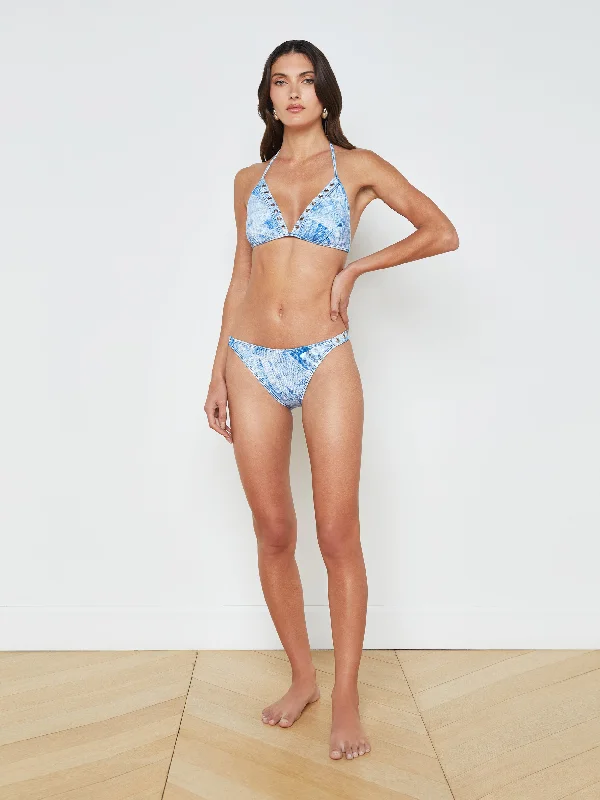 swimwear daily use -Jean Bikini Bottom