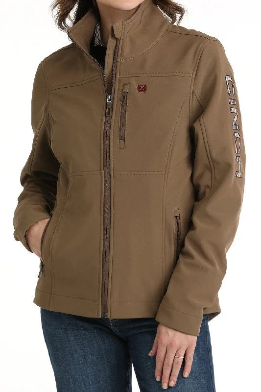 Women's Concealed Carry Bonded Jacket - Brown - (MAJ9866030)