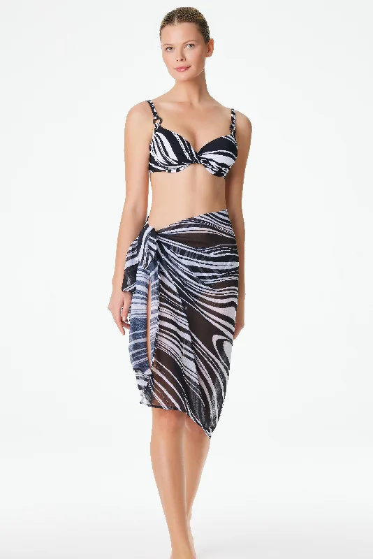 swimwear light feel -Bleu Rod Beattie New Wave Chiffon Pareo