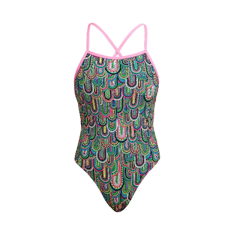 swimwear casual days -Spring Flight | Ladies Tie Me Tight One Piece