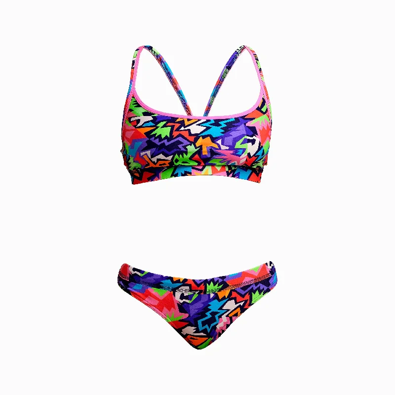 swimwear fitted style -Sharp Edges | Ladies Sports Brief