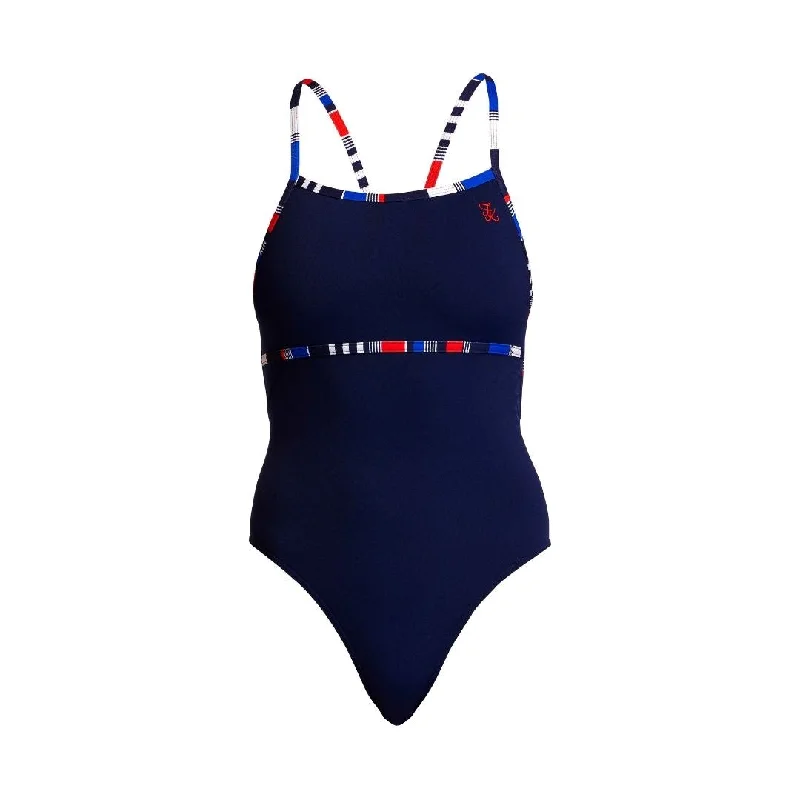 swimwear casual outings -Old Spice | Ladies Single Strength One Piece