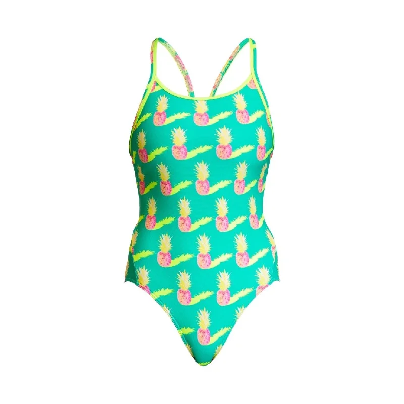 swimwear outdoor fun -Juicy Jam | Ladies Diamond Back One Piece