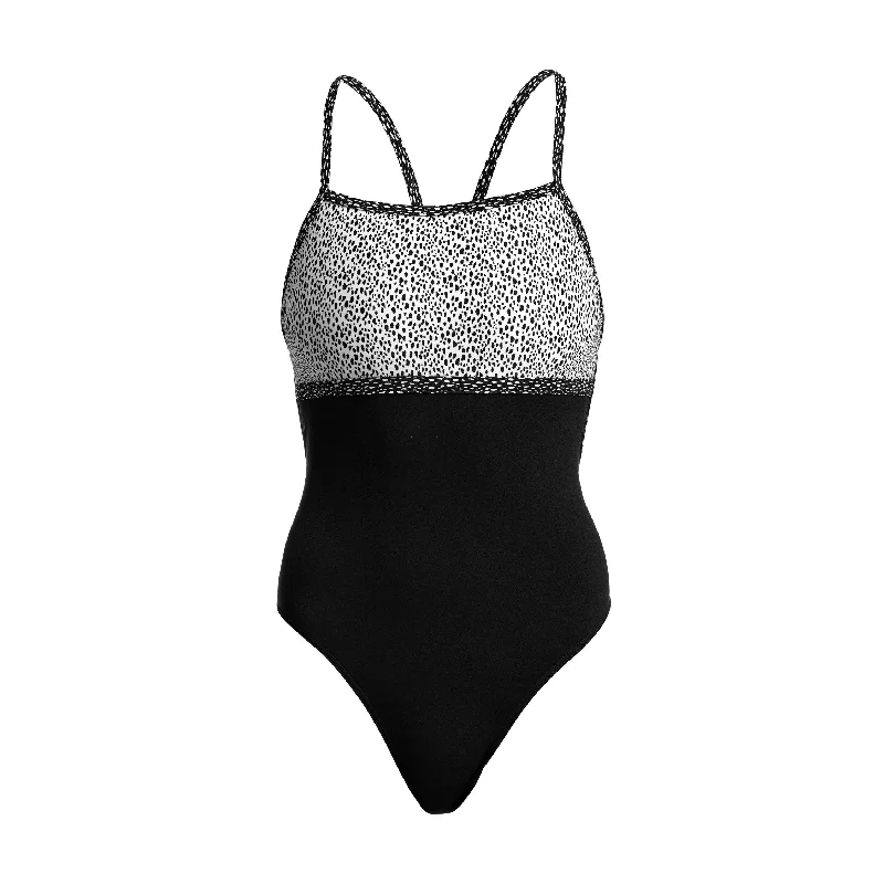 swimwear moisture control -Spickled | Ladies Single Strength One Piece