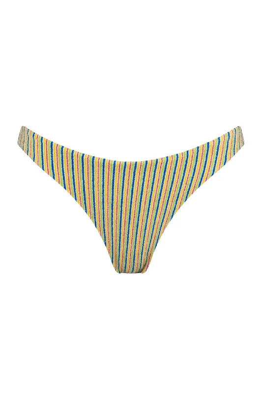 white swimwear summer -VDM The Label Bambi Tropicale Reversible Bottom