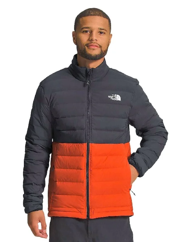 The North Face Belleview NF0A7UJFUV2 Men's Black/Orange Down Jacket 2XL DTF470