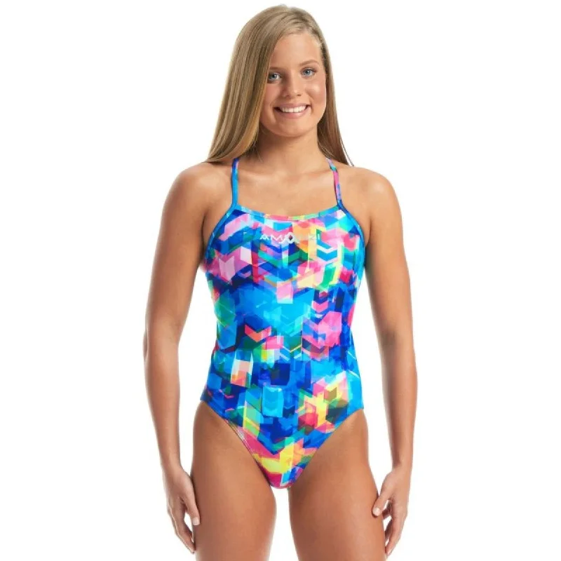 swimwear stretchy fit -FREE FLOW | AMANZI WOMENS ONE PIECE