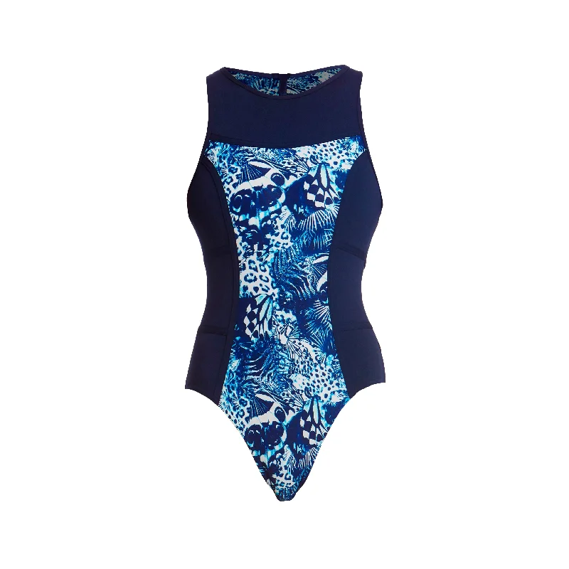 swimwear outdoor sports -ANIMALIA | LADIES HI FLYER ONE PIECE