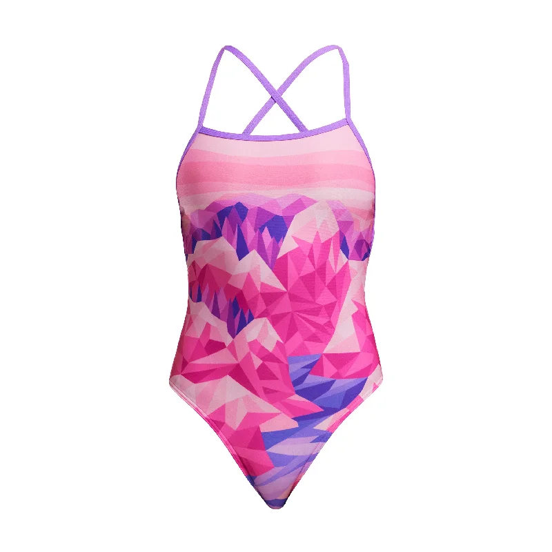 swimwear casual fitness -Rockie High | Ladies Strapped In One Piece