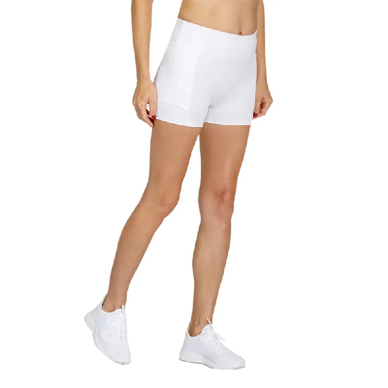 Purple Bamboo Sports Short for Eco-Friendly -Tail Antonia 3.5in Womens Tennis Compression Shorts