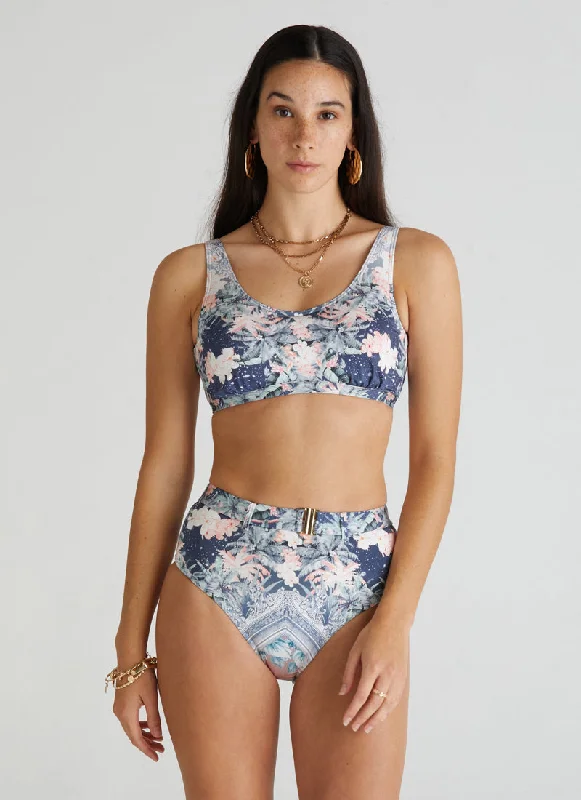 swimwear comfy fabric -Indianic Lucy Bikini Top