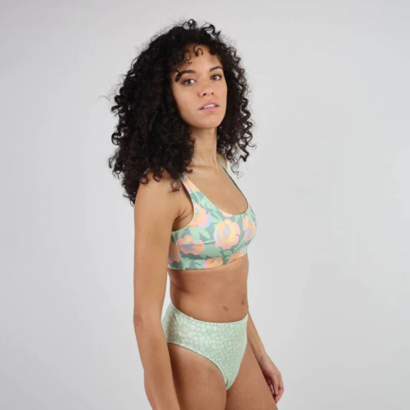 swimwear vibrant print -Oxbow Women's Melanie Bikini Top