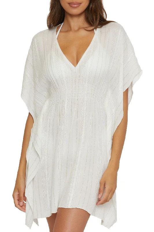 swimwear morning swims -Becca Radiance White Woven Tunic