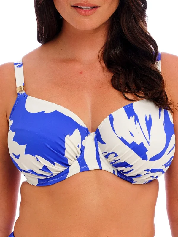 swimwear rugged beaches -Rabida Island Full Cup Bikini Top - Ultramarine