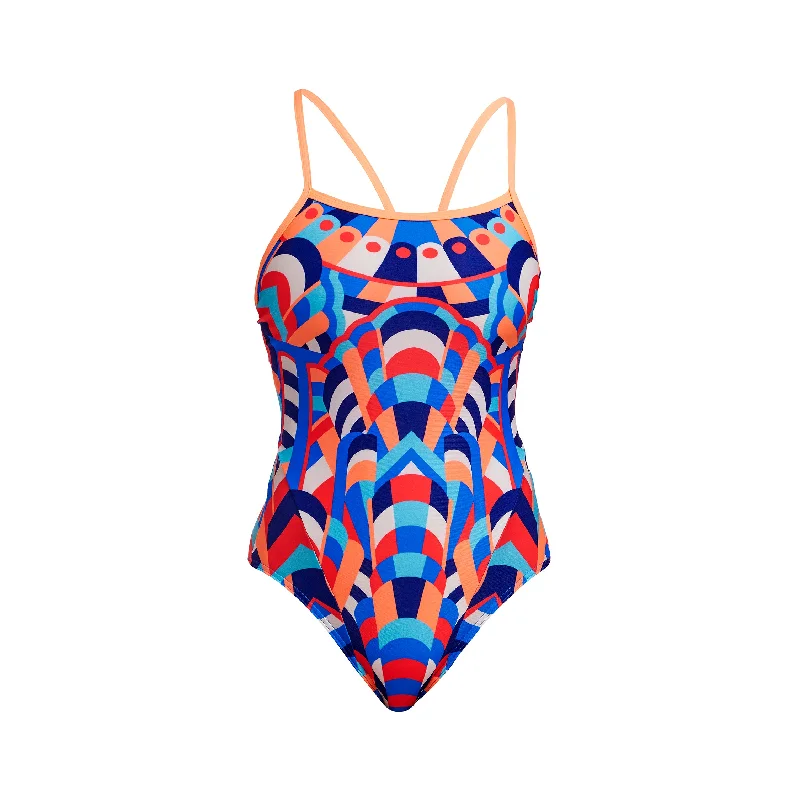 swimwear fitness goals -Showtime | Ladies Single Strap One Piece