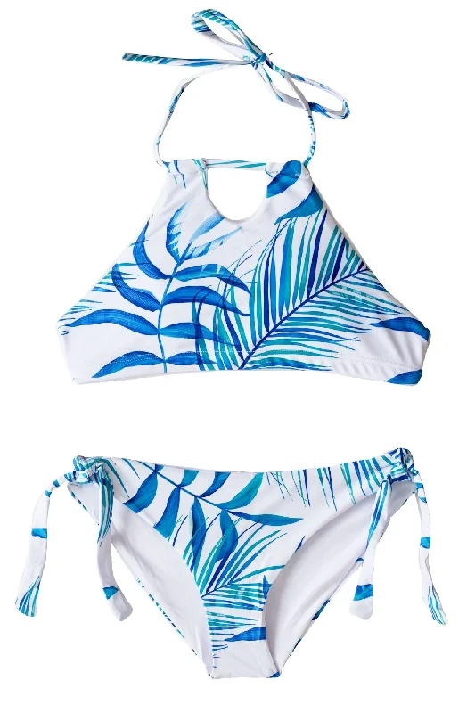 swimwear surf runs -Palma Mallorca | 2-Piece | Halter Top Style | Girls Size 10-16