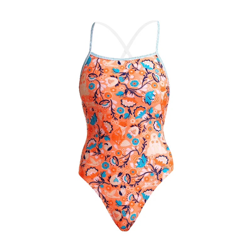 swimwear loose design -Fairy Tails | Ladies Strapped In One Piece