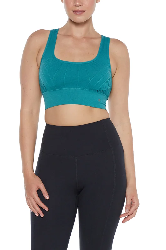 Pull-On Camo Sports Bra for Simplicity -Maggie Seamless Sports Bra