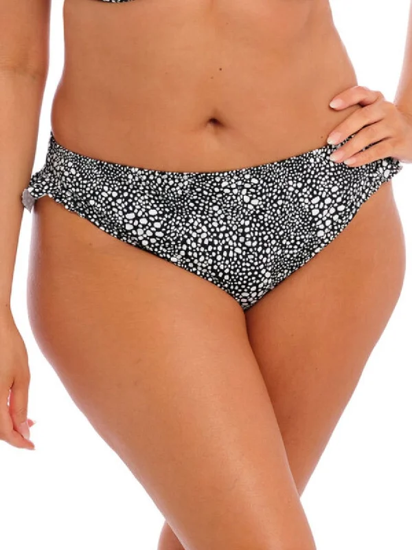 swimwear morning runs -Pebble Cove High Leg Brief