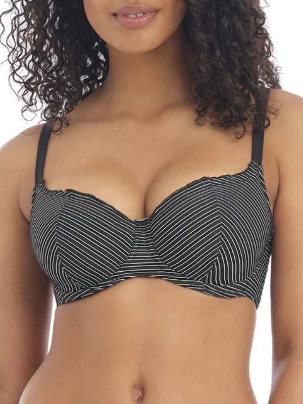 swimwear high durability -Ocean Calling Sweetheart Bikini Top - Midnight