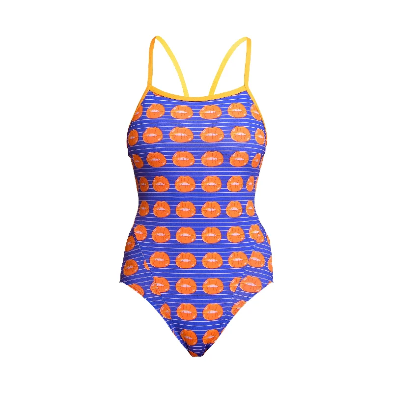 swimwear swim practice -Lippy Love | Ladies Single Strap One Piece