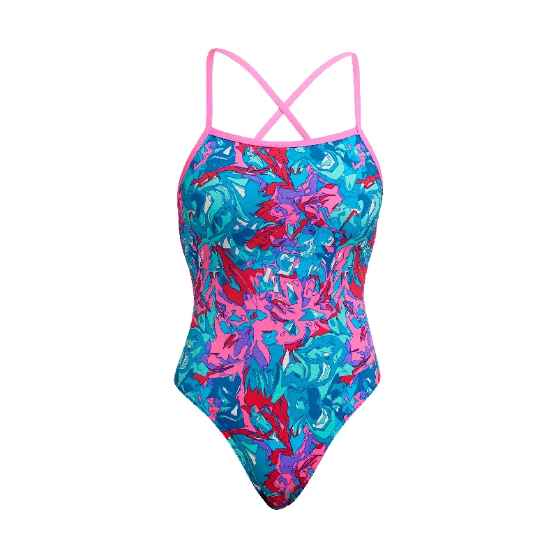 swimwear fitness plans -Manga Mad | Ladies Strapped In One Piece