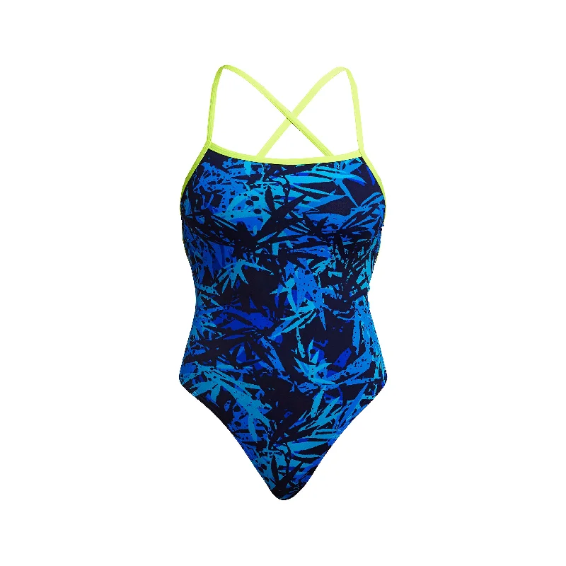 swimwear fitness enthusiasts -Seal Team | Ladies Strapped In One Piece