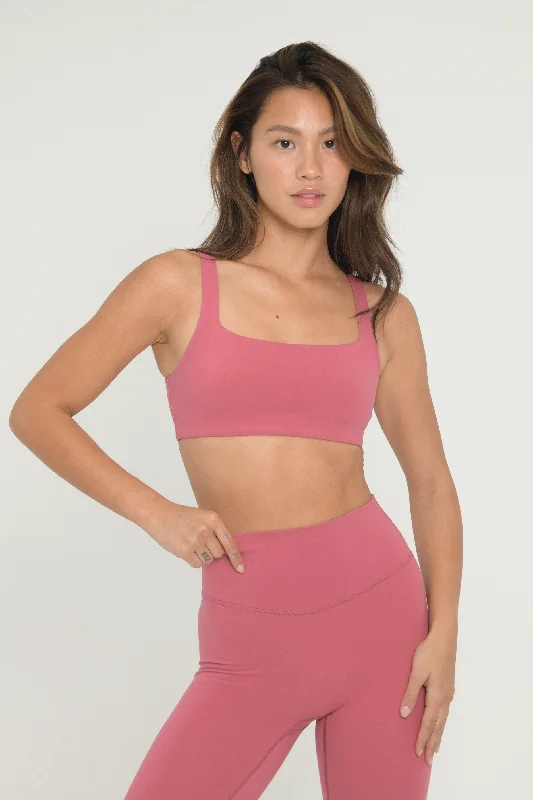 Orange Premium Sports Bra for Top -Square Bra  - Punch