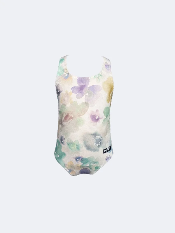 swimwear casual sports -PLAY MULTI COLOR FLORAL SWIMSUIT [FINAL SALE]