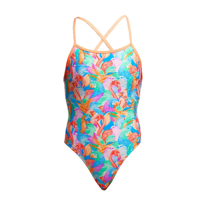 swimwear sleek look -Birdsville | Ladies Tie Me Tight One Piece