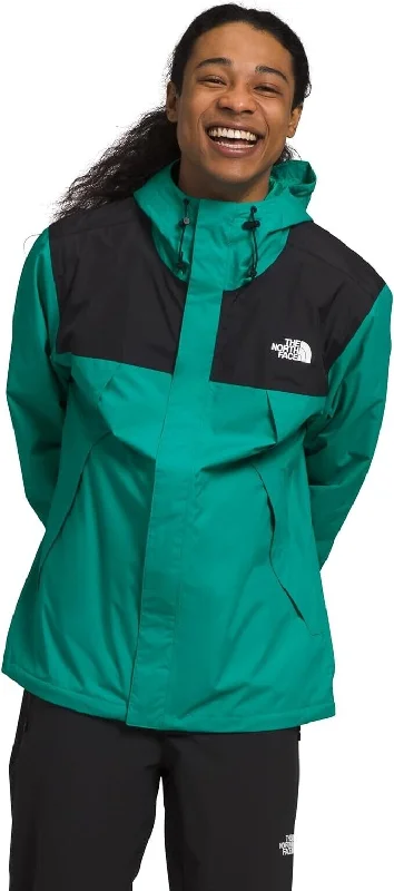 The North Face Antora NF0A7QEYKO4 Jacket Men Lichen Teal DryVent Full Zip CLO813