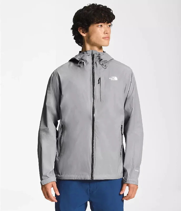 The North Face Alta Vista Jacket NF0A7QAWA91 Men's Gray Full Zip Hooded SGN1154