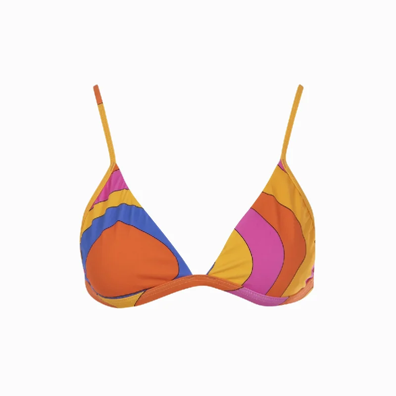 Pink Reversible Sports Bra for Two-in-One -Bralette Bikini Top | Bright Groovy