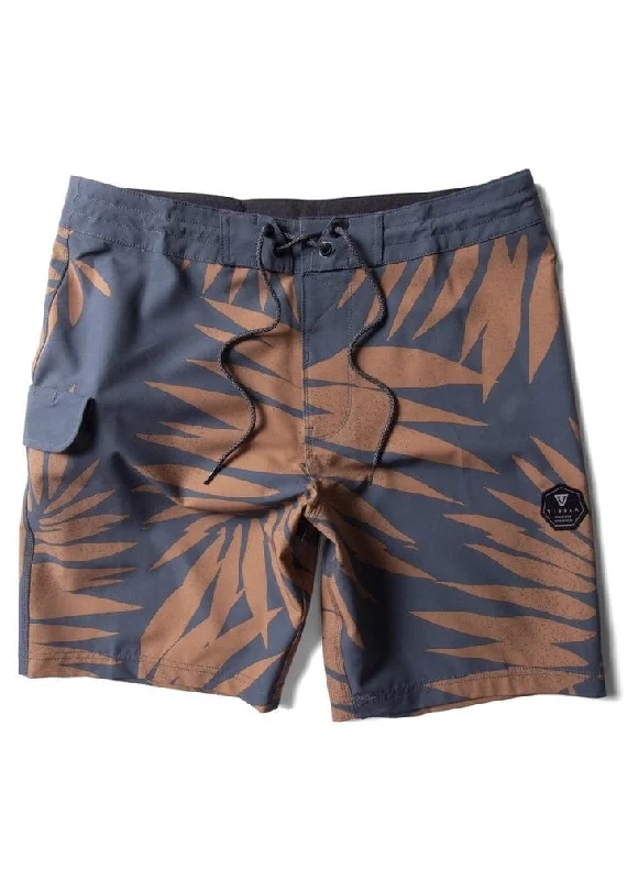 Grey Polyester Sports Short for Strong -Vissla Palm Grande 18.5" Boardshorts