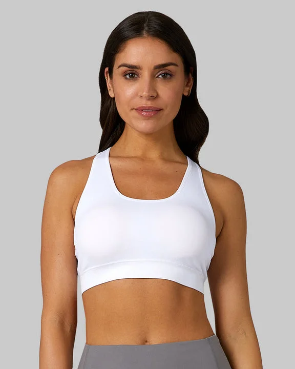 Green Mesh Sports Bra for Freshness -WOMEN'S SEAMLESS RACERBACK SPORTS BRA