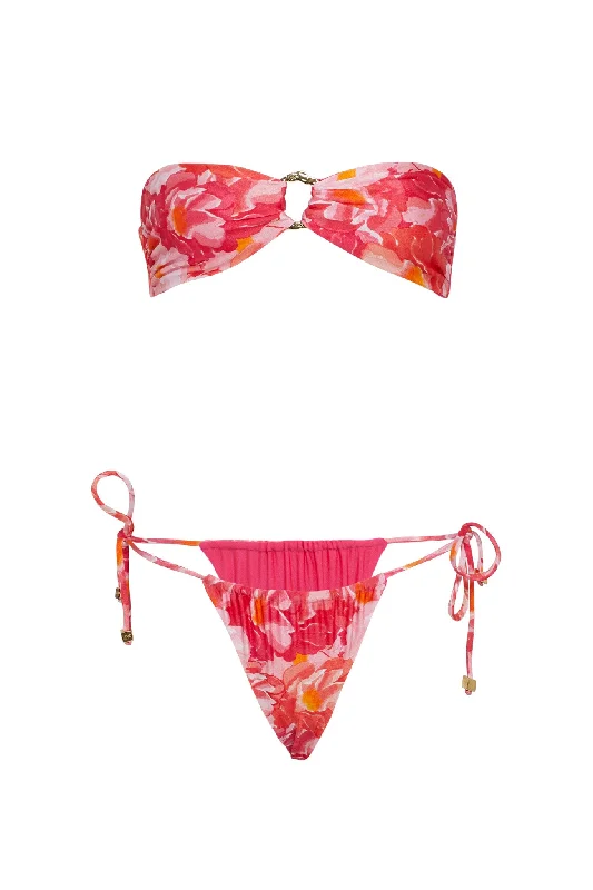 swimwear breathable fit -VDM The Label Bailey Iris Reversible Bandeau