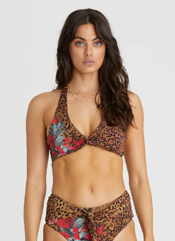 swimwear breathable fit -Poppy Elleni Bikini Top