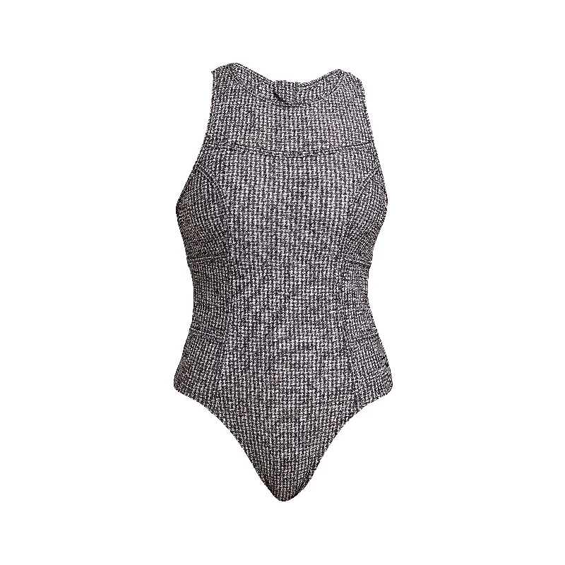 swimwear fast drying -Dark Hound | Ladies Hi Flyer One Piece